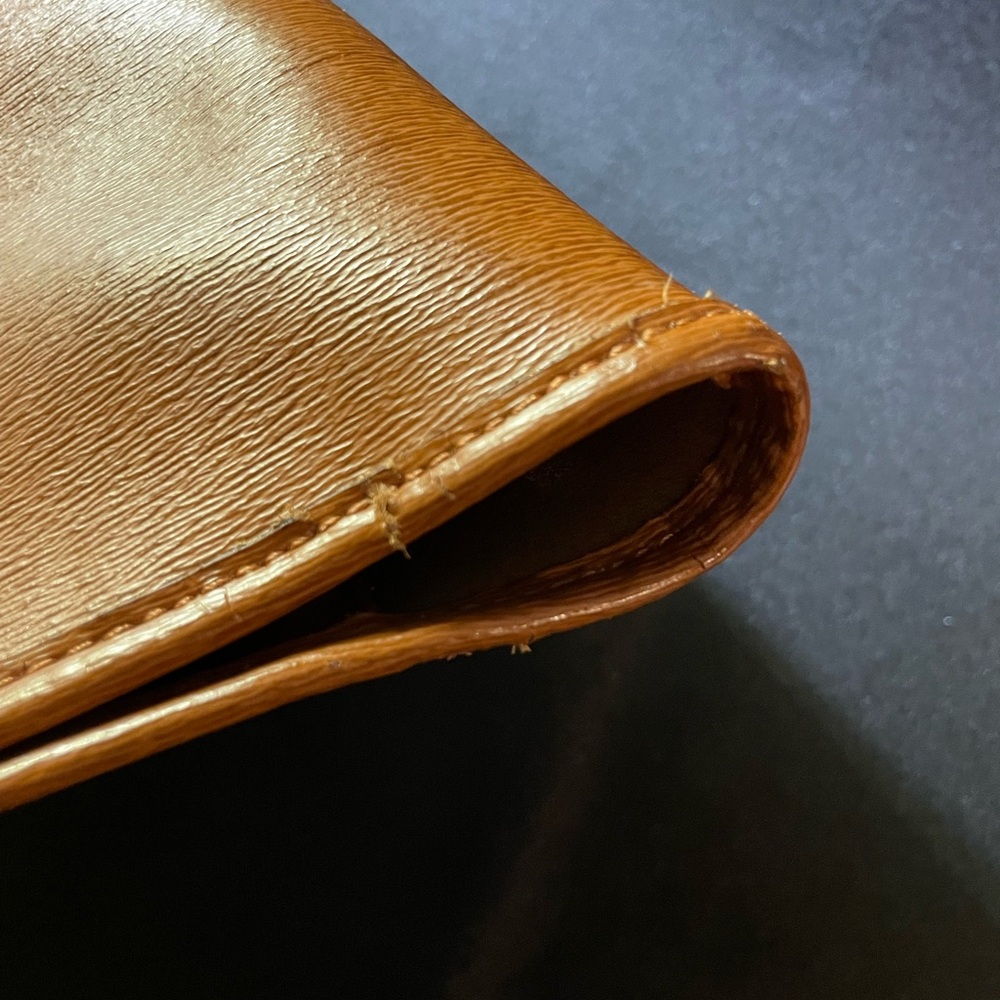 Ralph Lauren Tan Structured Leather Tote - Picture 9 of 14